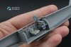 Quinta Studio QD+48574 Fairey Battle Mk.I 3D-Printed & coloured Interior on decal paper (Trumpeter) (with 3D-printed resin parts) 1/48